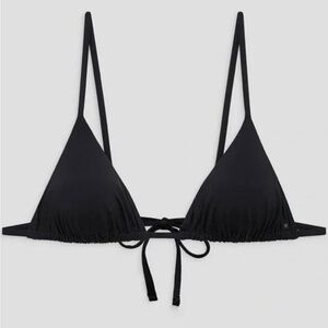 Anine Bing Brielle Black Bikini Top Medium